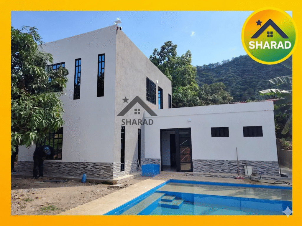 pisc, acabados 2 pisos logo